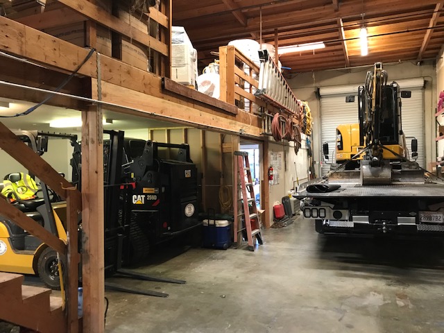A Side View Of The Tool Room With other Equipment